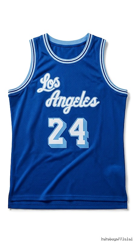 Kobe Los Angeles style blue vest