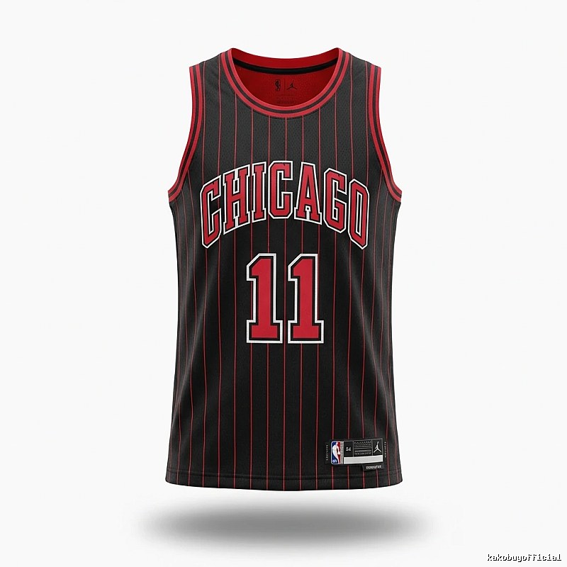 Michael Jordan retro black and red jersey