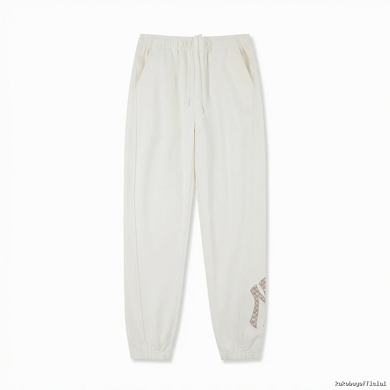 MLB casual style white sweatpants