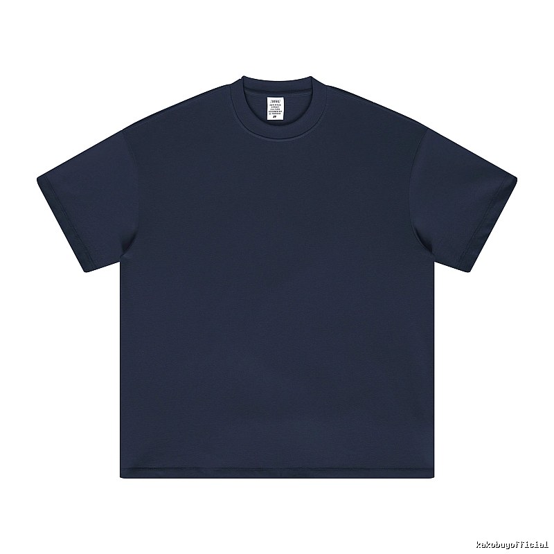 Monogram Plain white T-shirt Minimal White Short for Layered Styling