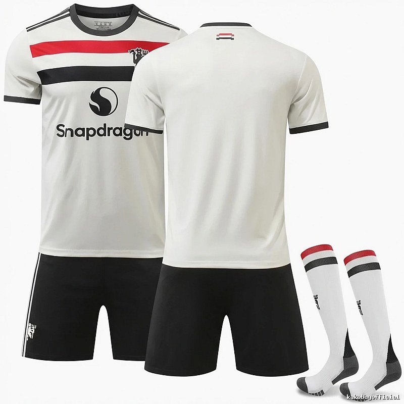 MUFC Classic Sportswear Set (White and Black)