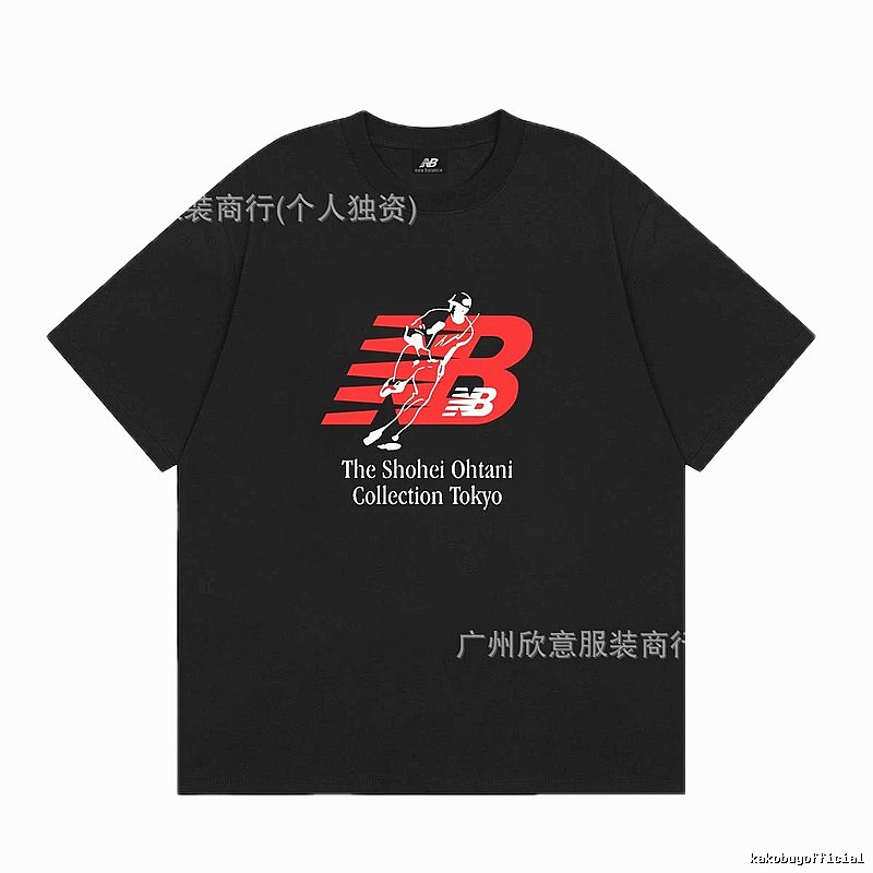 New Balance Ohtani Co-branded Sporty Black T-Shirt