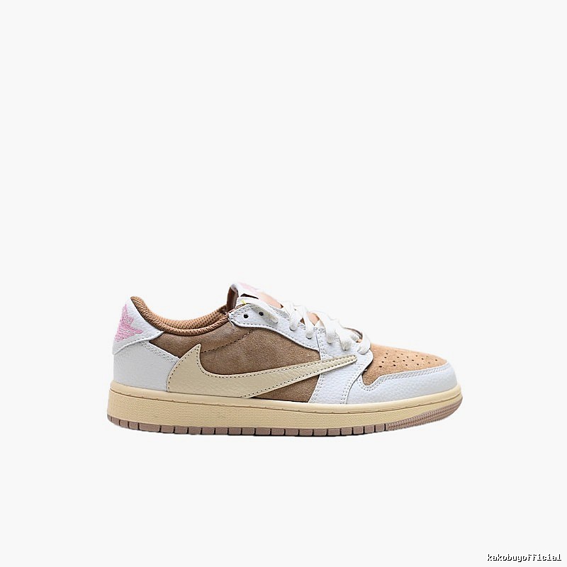 Nike Dunk Retro Style Brown and White Shoes