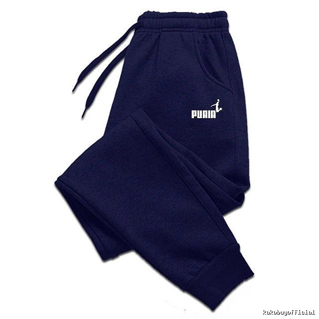 Puma Sport Sweatpants Black Drawstring Sweatpants for Collection Drops