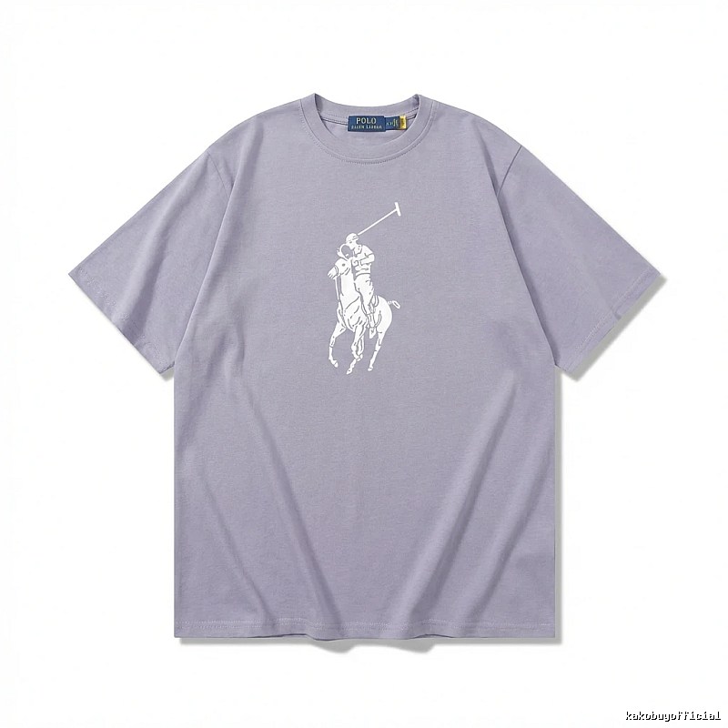 Ralph Lauren classic light purple T-shirt