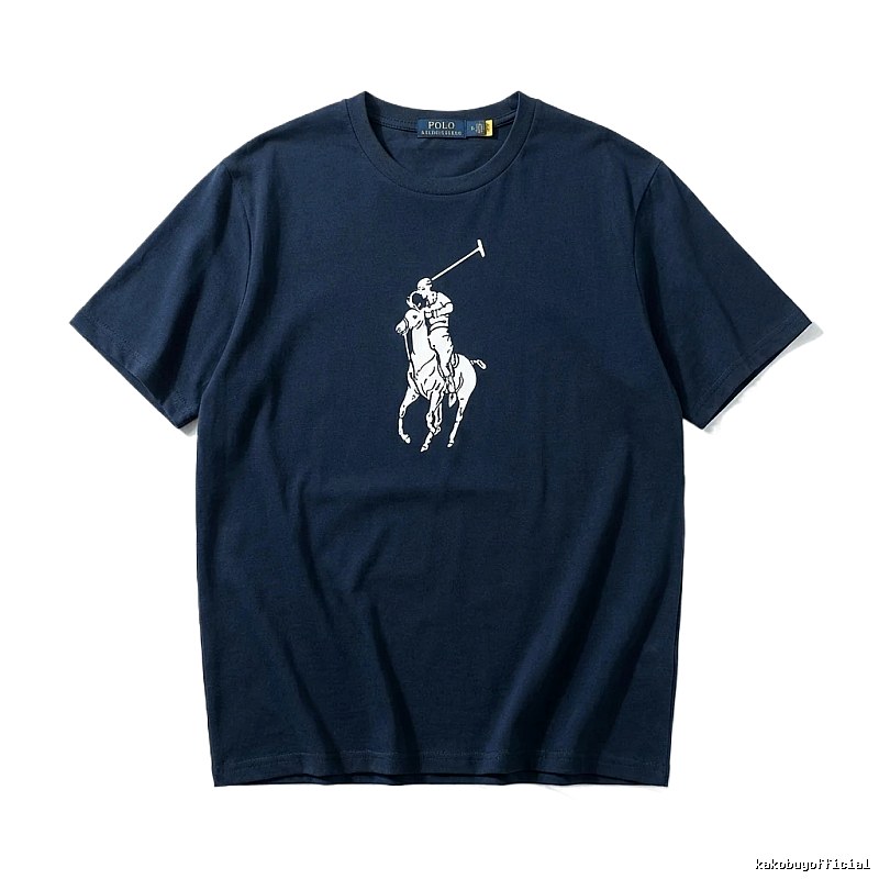 Ralph Lauren Polo Navy Blue Trendy T-shirt