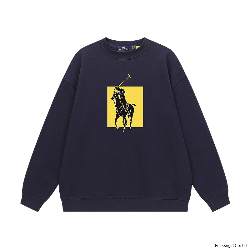 Ralph Lauren Polo Series Retro Style Sweatshirt