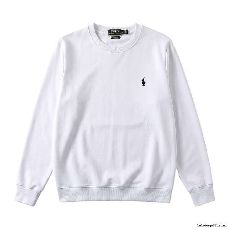 Ralph Lauren Polo Simple White Sweatshirt