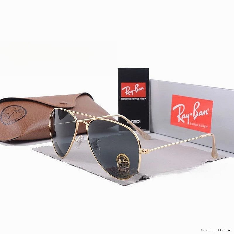 Ray-Ban Compact Aviator sunglasses Gold Tone Sunglasses for Smart Casual Looks