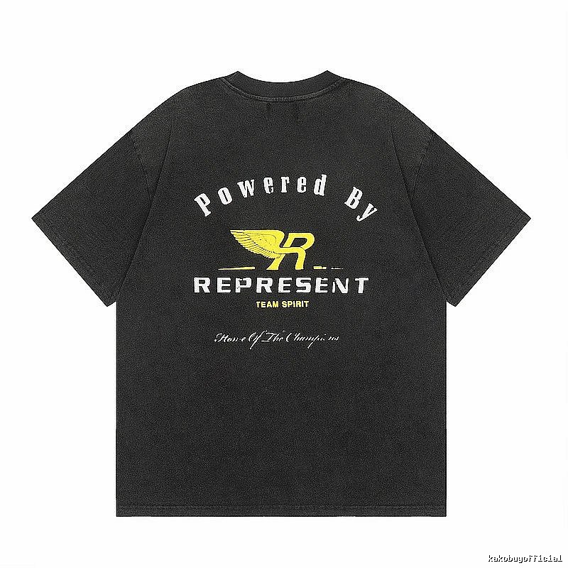 Represent Black Style 825 Owners Club T-Shirt Fan Wear Logo