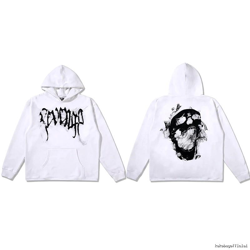 Revenge dark - style white hoodie