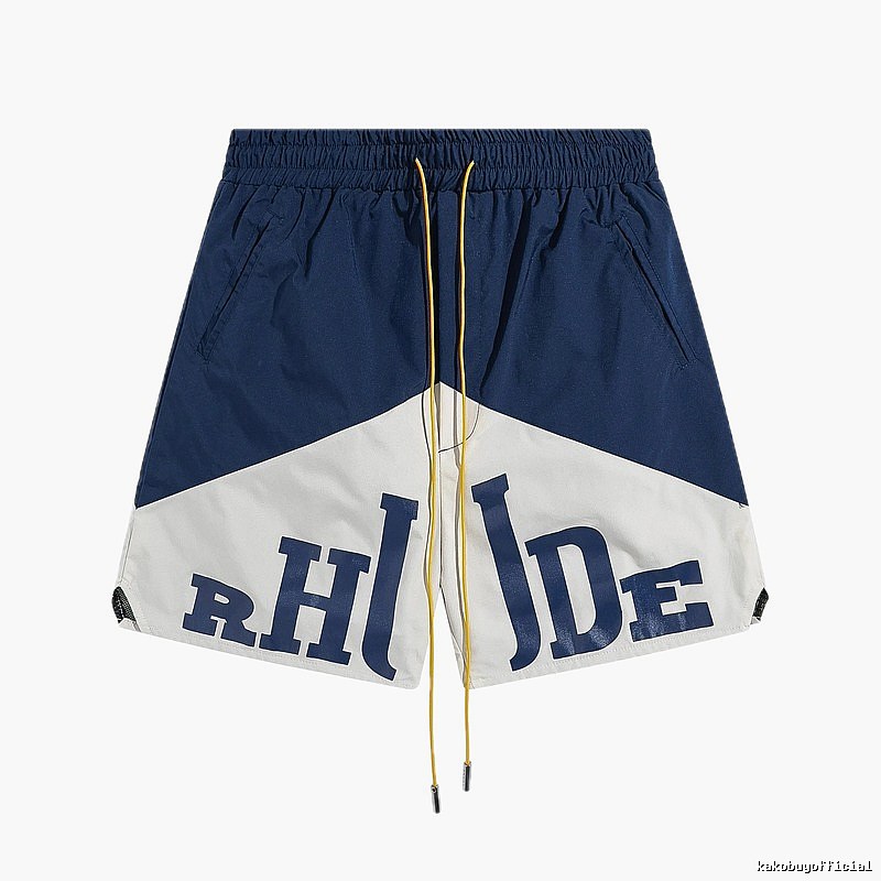 RHUDE Color - Blocking Sports Shorts