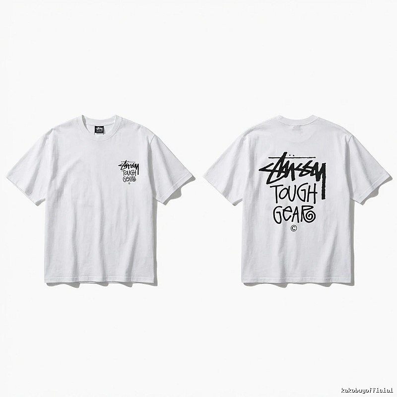 Stussy Graffiti Style White T-shirt