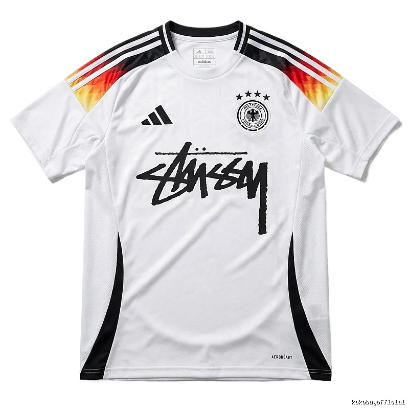 Stussy sporty white jersey