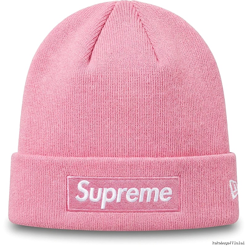 Supreme basic style pink cold hat
