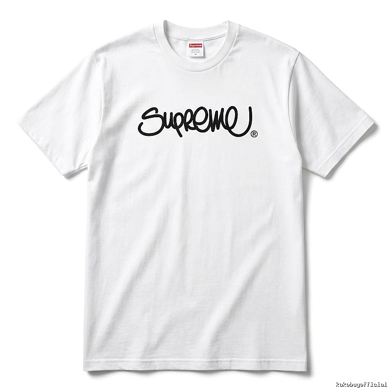Supreme basic white T-shirt
