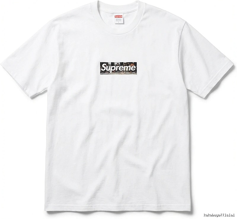 Supreme Retro Style White T-shirt