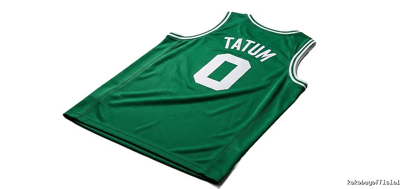 Tatum's green basketball vest