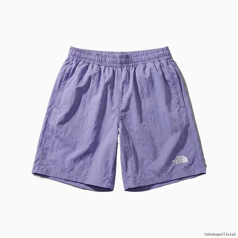 The North Face casual light purple shorts