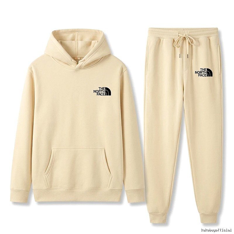The North Face Simple Style Beige Suit