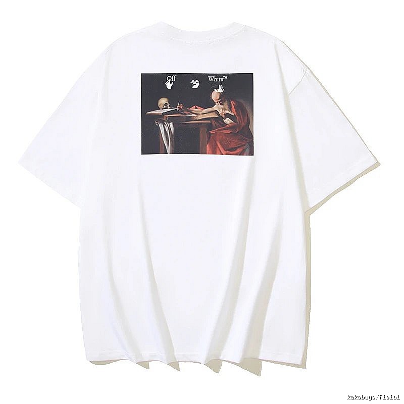 Thrasher Urban Flame logo T-shirt White Red Thrasher with Statement Pattern
