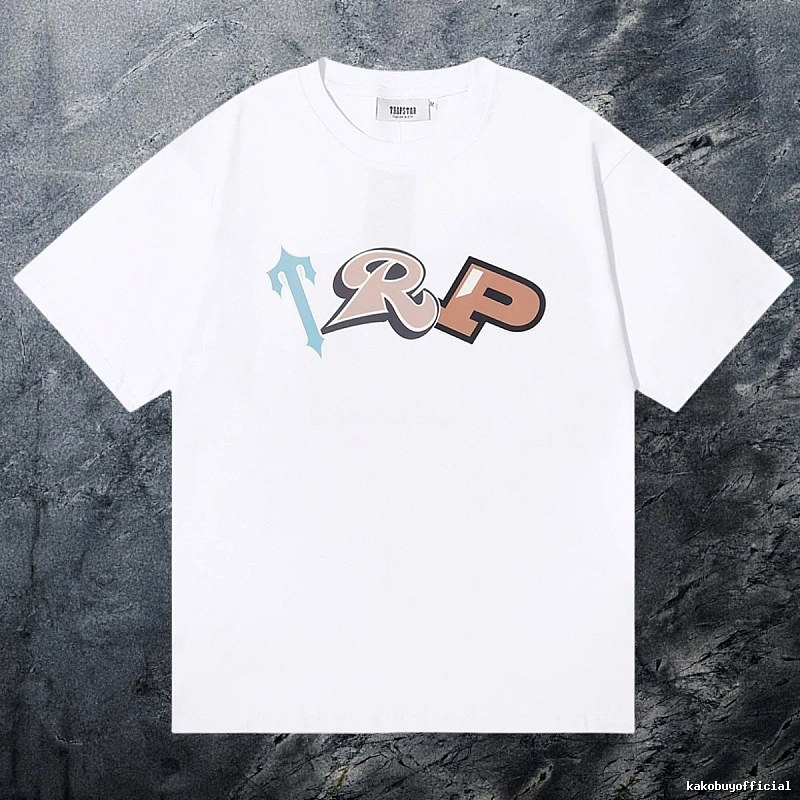 Trapstar Logo Detail Keys graphic T-shirt Black White Key with Relaxed Feel