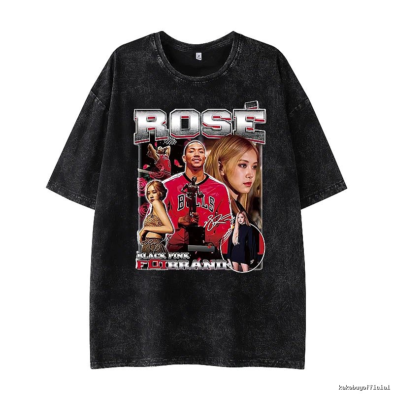 Tupac Gift Ready Portrait graphic T-shirt Black Tupac Collage with Standout Detail